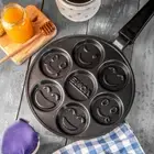 Pancake Maker for Kids - Nonstick Crepe Pan Griddle. Pancake, eggs,emoticons