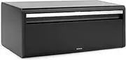 Brabantia 333484 Fall Front Large Bread Box, Matt Black