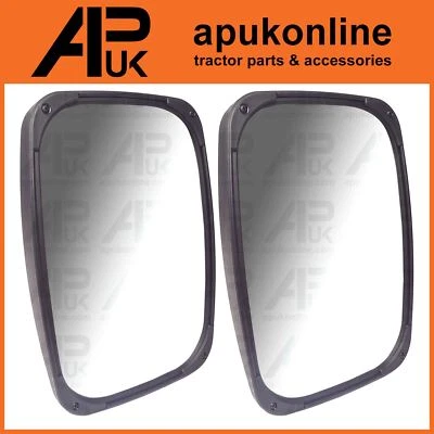 PAIR Genuine Britax Mirror Head 330x240mm for Ford New Holland Case IH Tractor