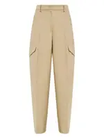 [Givenchy] Givenchy-Pantaloni Cocoon In Cotone E Lana Con Tasche-Donna 36 FR
