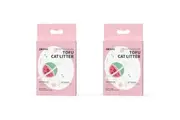 2x Zodiac 7L 2.5kg Fruity Tofu Soy Pulp Cat Litter Absorbent Clumping Watermelon