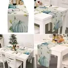 Pumpkin Table Runner Thanksgiving Dining Table Runner Family Reunion for Kitchen