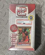 2024 Basketball Gems Of The Game Blaster Box Sealed MJ Holding Michael Jordan