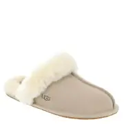 UGG SCUFFETTE II PEACH FUZZ SUEDE SHEEPSKIN CUFF SLIPPERS SIZE US 12 WOMEN