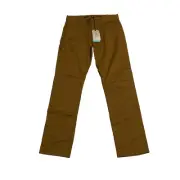 Prana Double Peak Slim Pant Mens Size 33x32 Antique Bronze Stretch Outdoor