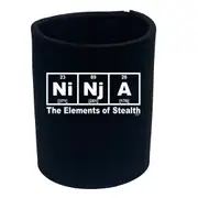 Ninja The Elements Of Stealth - Funny Novelty Stubby Holder