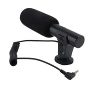Updated 3.5mm Video Recording Microphone Noise Reduction Interview Mic8489