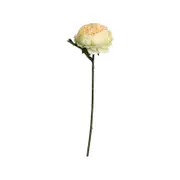 UN-REAL 30cm Yellow Artificial Peony