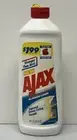 Vintage Ajax Liquid All Purpose Cleaner 28 oz Bottle Prop NOS Colgate Palmolive