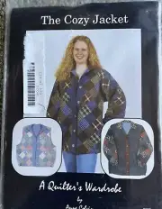 (NEW) The Cozy Jacket Pattern by Anne Colvin A Quilters Wardrobe 1994 # 8028