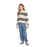 [Volcom] Girls' Volarco Long Sleeve Polo Shirt