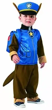 Big Boys' Paw Patrol: Chase Costume-Small