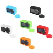 for Osmo-Action Camera Silicone Protective Lens Shockproof for Case