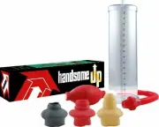 Handsome Up Penis Pump with 3 Sleeves