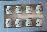 Pfaltzgraff Monaco Collection Mini Salt & Pepper 2 Sets of 8/16 Total