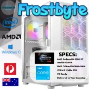 **READ DESCRIPTION** "Frostbyte" RX 6500 XT, i3-12100F, 1TB SSD, 16GB DDR4-3200