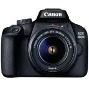 Canon EOS 4000D / Rebel T100 DSLR Camera 18-55mm Zoom Lens + ZeeTech DAMAGED BOX