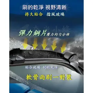 Honda CRV前後雨刷3支組 本田CRV 5代雨刷 軟骨雨刷 三節式雨刷 前雨刷 後雨刷 CRV後雨刷【現貨】