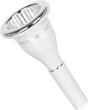 UPKOCH Replacement Plated Tuba Mouthpiece Musical Instrument Accessory for Students and Performers Suitable for Various Playing Styles