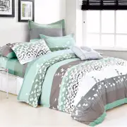 Luxor Queen Fall in Love Design Cotton Quilt Doona Duvet Cover Set