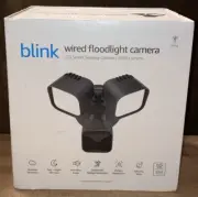 Blink Wired Floodlight Camera In Color Black Fast Free Shipping.
