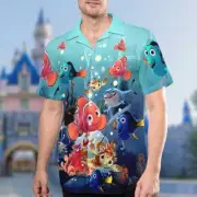 Finding Nemo Dory Clownfish Lover Gift Aloha Summer Beach Hawaiian Shirt