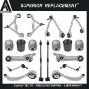 Front + Rear Upper Lower Control Arms Links Tie Rods 18p for JAGUAR STYPE XK XKR (for: Jaguar)