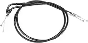 Vuzmode 110cm 104cm 1300cc Motorcycle Parts Oil Throttle Cables Wire, for CB1300 1300 Motorbike Accelerator Cable Line Motorbike Clutch Wire Replacement(Black 4pairs)