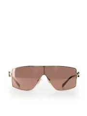 Brown Square Oversized Sunglasses