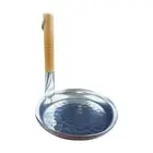Small Fry Pan Grill Pan Multipurpose Nonstick with Wooden Handle Mini Skillet