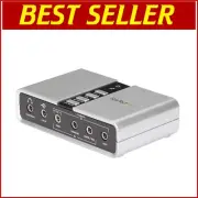 Versatile 7.1 USB Audio Card with Easy Volume Control - Optimal Sound Solution