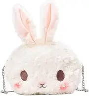 [KiRYu] Plush Wallet Capacity Ugly Rabbit Large Cute One-Shoulder Wallet