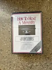Vintage Star Trek The Next Generation How to Host a Mystery Game- NEW
