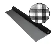 FLY screens BLACK insect Fly screens - fiberglass Mesh 1.2m x 30m Pestrol