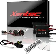 Xentec H11 (H8/H9) 6000K Xenon Bulb Bundle with EP7DC 55W Slim Ballast(Ultra White)