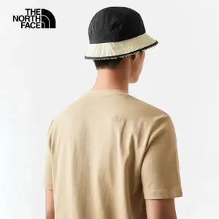 【The North Face】TNF 戶外帽 CYPRESS BUCKET 男女 黑卡其(NF0A7WHA3X4)