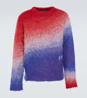 [ERL] ERL Gradient mohair-blend sweater AU 93 multicoloured