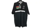 AFL Collingwood Magpies Performance Polo Shirt Mesh Mens Size Small NEW