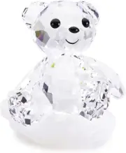 SWAROVSKI CRYSTAL PERFECTLY HAPPY KRIS BEAR. RETIRED 1016618.NEW IN BOX.