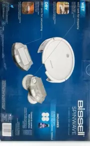 BISSEL SPINWAVE 2-1 ROBOTIC MOP AND VACUUM. Model #2859