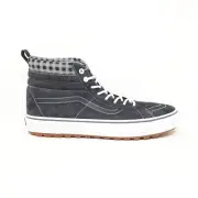 Vans Sk8-Hi MTE-1 Waterproof Winter Hiking Boot Shoe Plaid Grey Mens Size 13 US