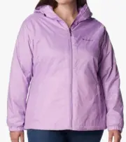 NWT Columbia Women's 2 XL/Plus Size “Switchback” Sherpa-Lined Jacket Lavender