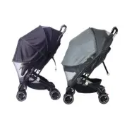 Foldable Baby Fly Net Sunshade Guard for Strollers Soft Breathable Fabric
