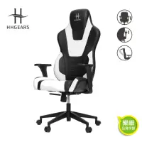 在飛比找momo購物網優惠-【HHGears】HHGears XL300 電競椅 黑白(