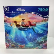 Ceaco Disney Thomas Kinkade Little Mermaid Falling In Love 750 Pc Jigsaw Puzzle
