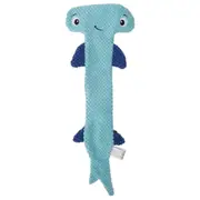 Dog Squeaky Toy, Teeth-Cleaning Plush Chew Toy for Small and Large Dogs