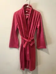 NWT Ulta Beauty Women's Robe Pink Plush S/M