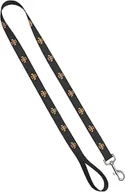 Moose Pet Wear Leash 1" x 6', Iowa State - Logo on Carbon Fiber