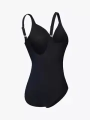 Speedo Brigitte Black Swimsuit. Body Shaping. 32 (UK Size 10)
