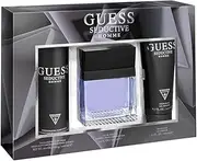 Guess Seductive Homme 100ml EDT + 200ml Shower Gel + 180ml Body Spray (Pack of 3)